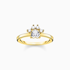 Thomas Sabo Gold Cat Paw Ring