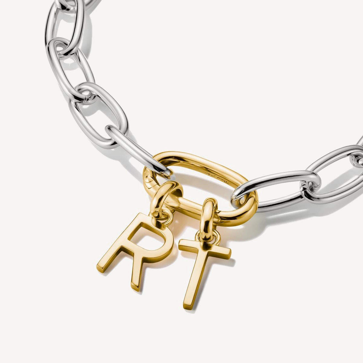 Thomas Sabo Gold Plated Letter R Connect Charm