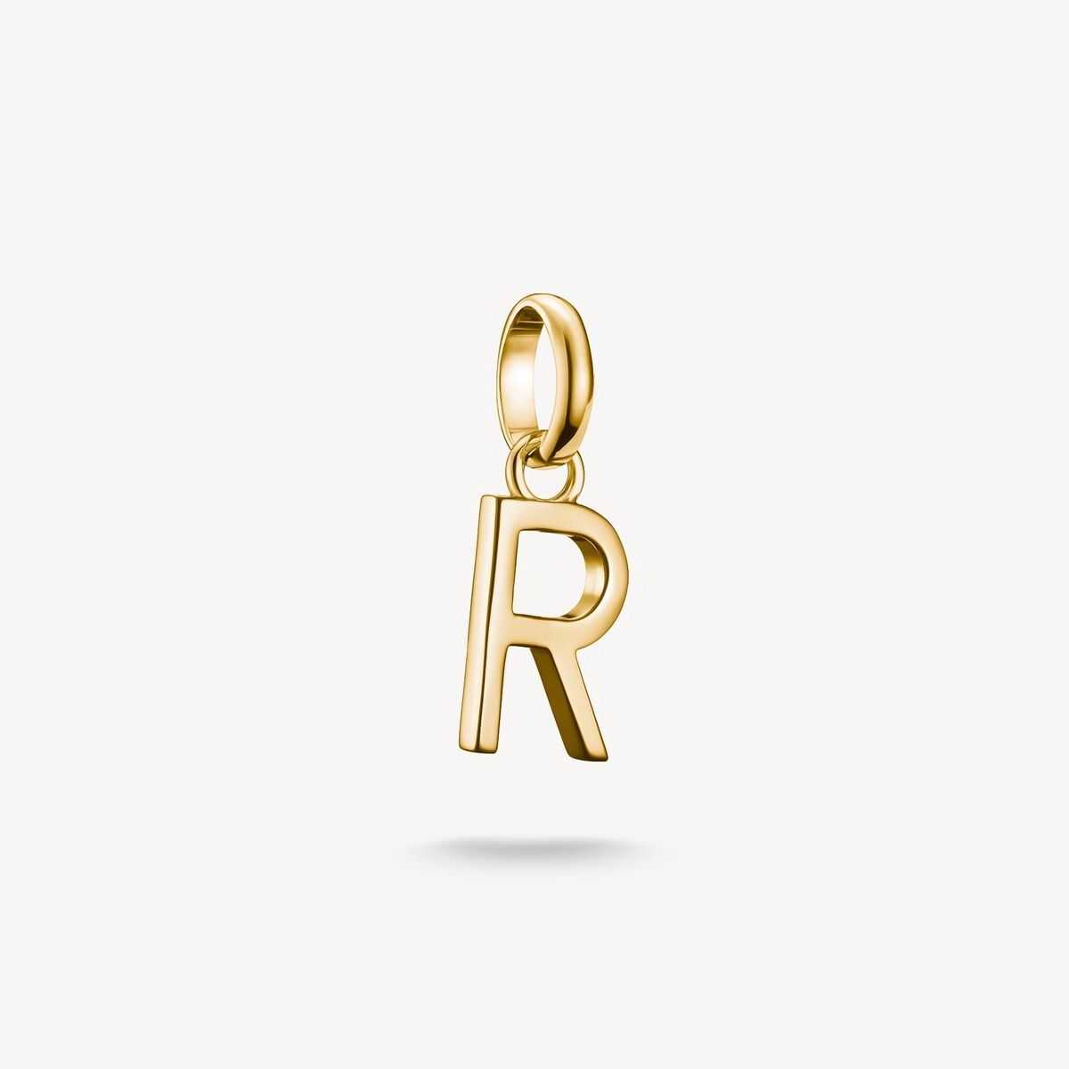 Thomas Sabo Gold Plated Letter R Connect Charm