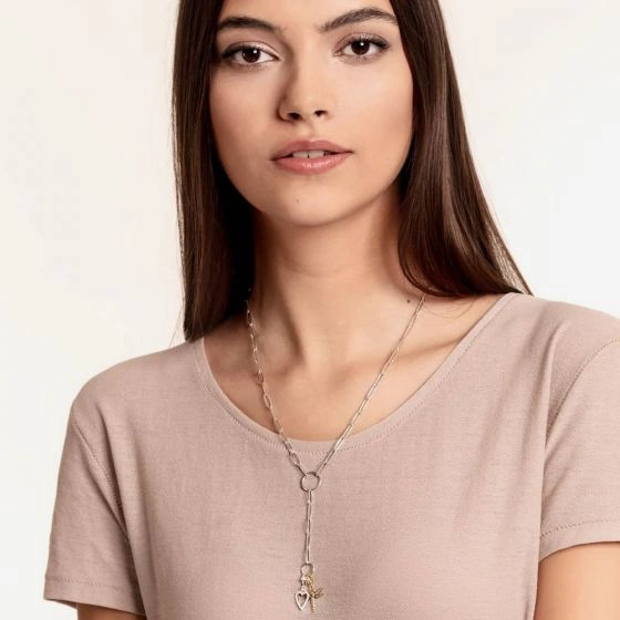 Thomas Sabo Gold Plated Multi-Stone Dragonfly Pendant Charm