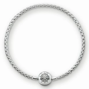 Thomas Sabo Karma Beads Sterling Silver Bracelet 18cm
