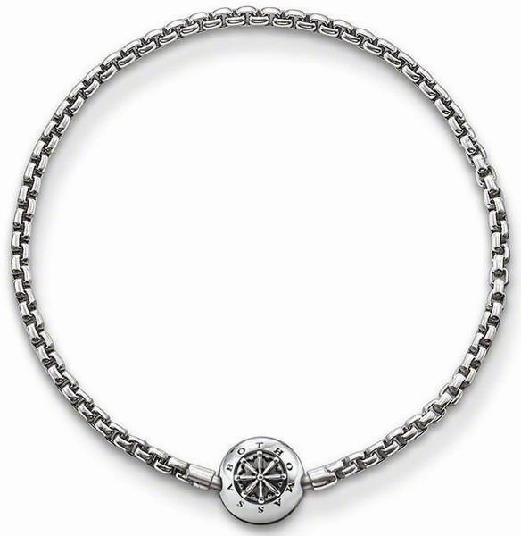 Thomas Sabo Karma Sterling Silver Oxidised Bracelet