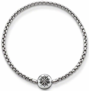 Thomas Sabo Karma Sterling Silver Oxidised Bracelet