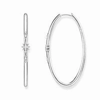 Thomas Sabo Kingdom of Dreams Gold Oval Hoop Earrings