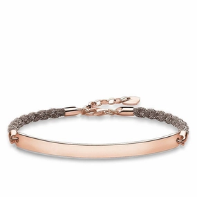 Thomas Sabo Love Bridge Rose Gold Mokuba Bracelet D