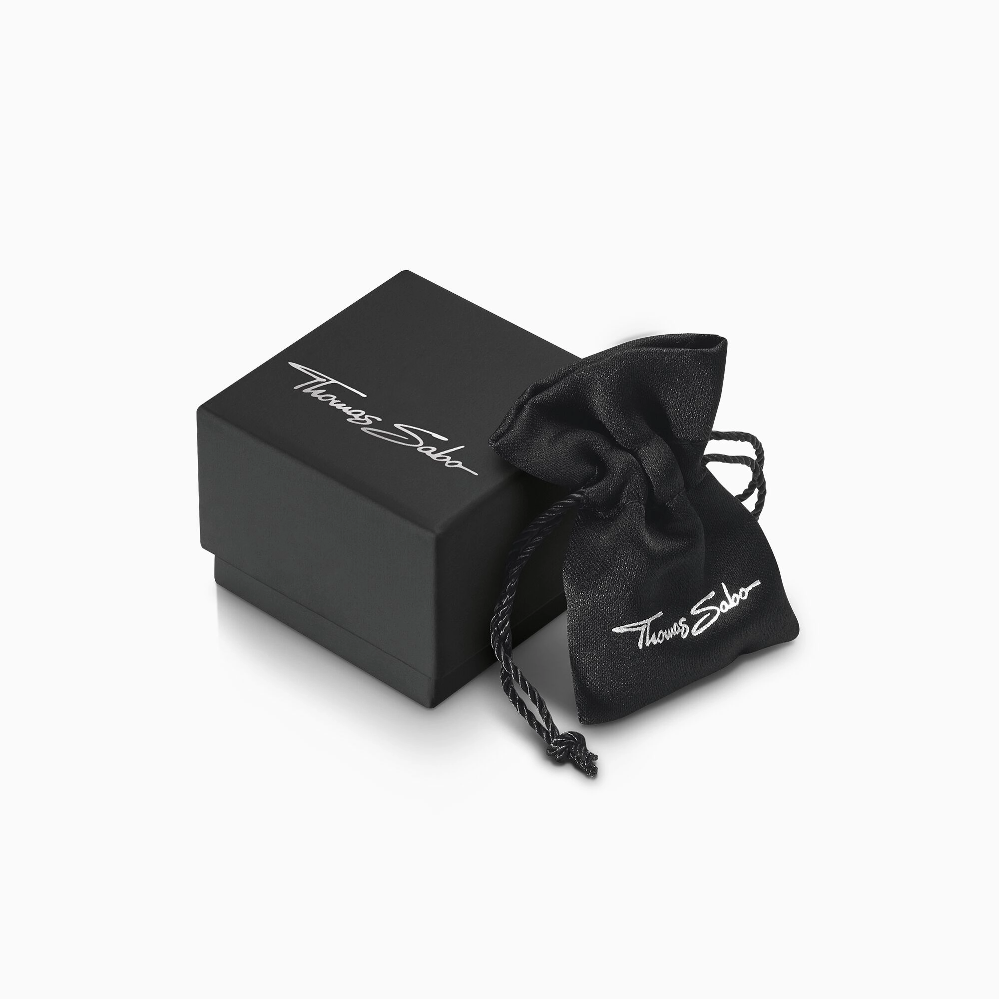 Thomas Sabo Milky Quartz Zirconia Pendant Charm
