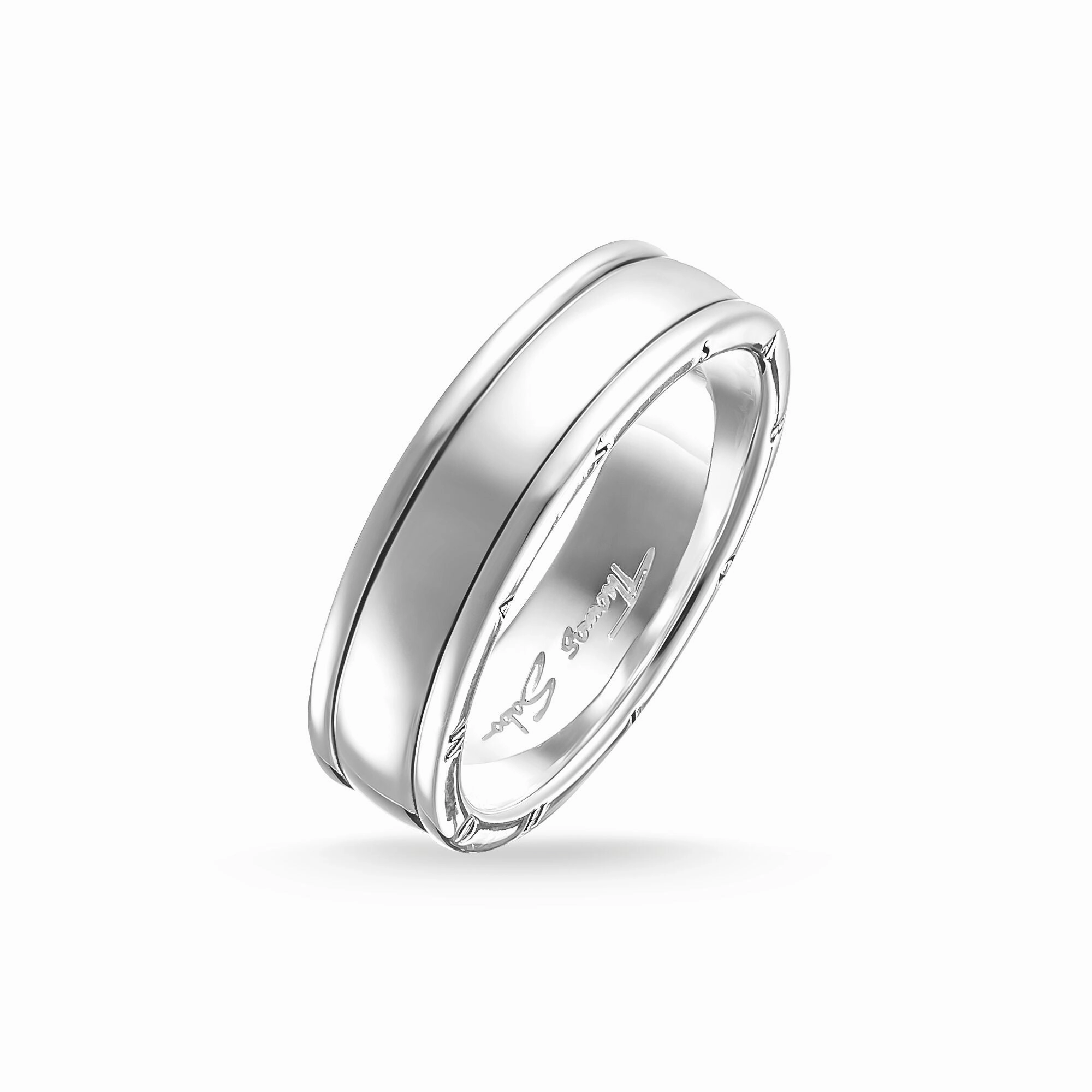 Thomas Sabo Rebel At Heart Sterling Silver Band Ring