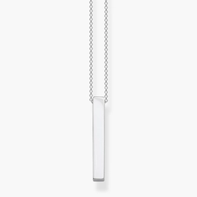 Thomas Sabo Silver Cuboid Necklace