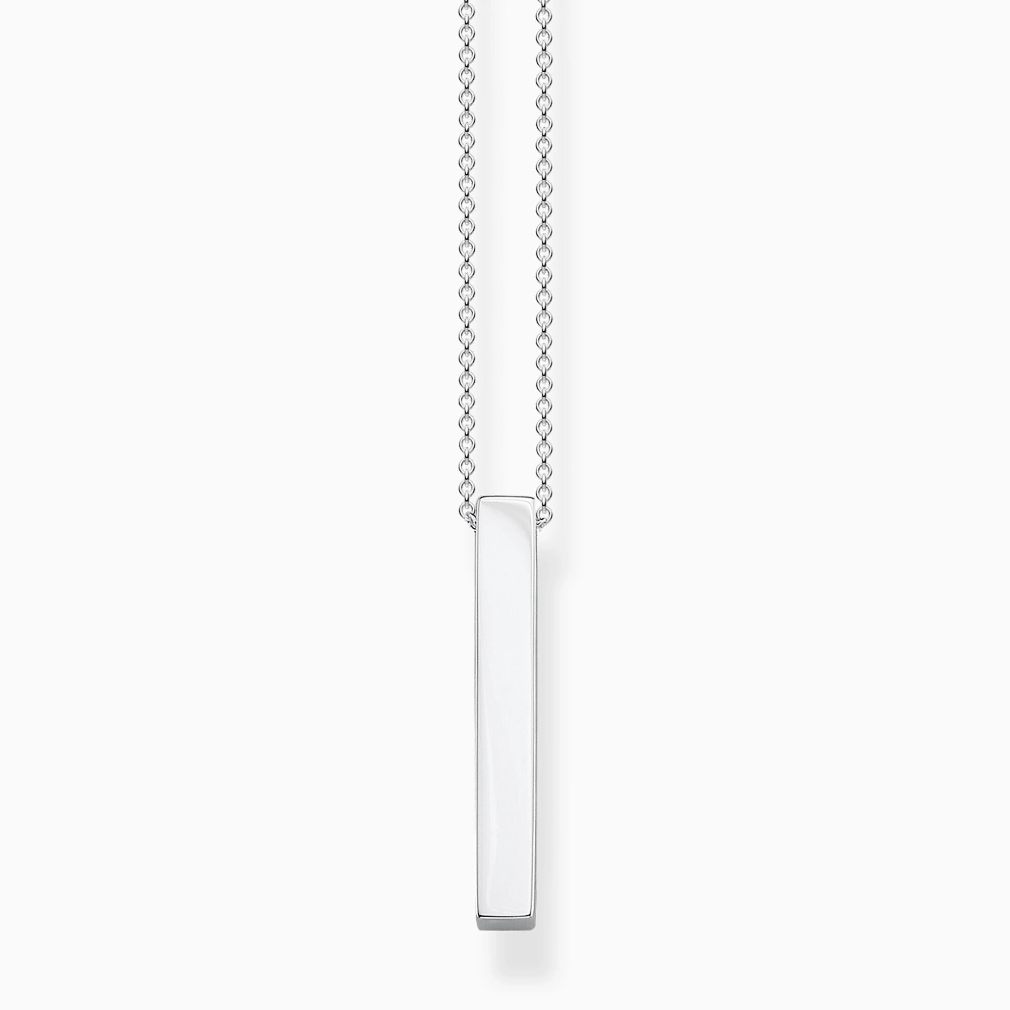 Thomas Sabo Silver Cuboid Necklace