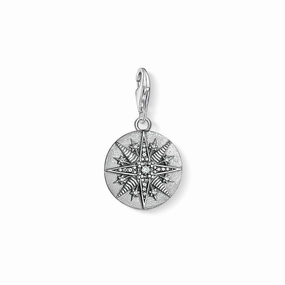 Thomas Sabo Silver Star Coin Pendant Charm