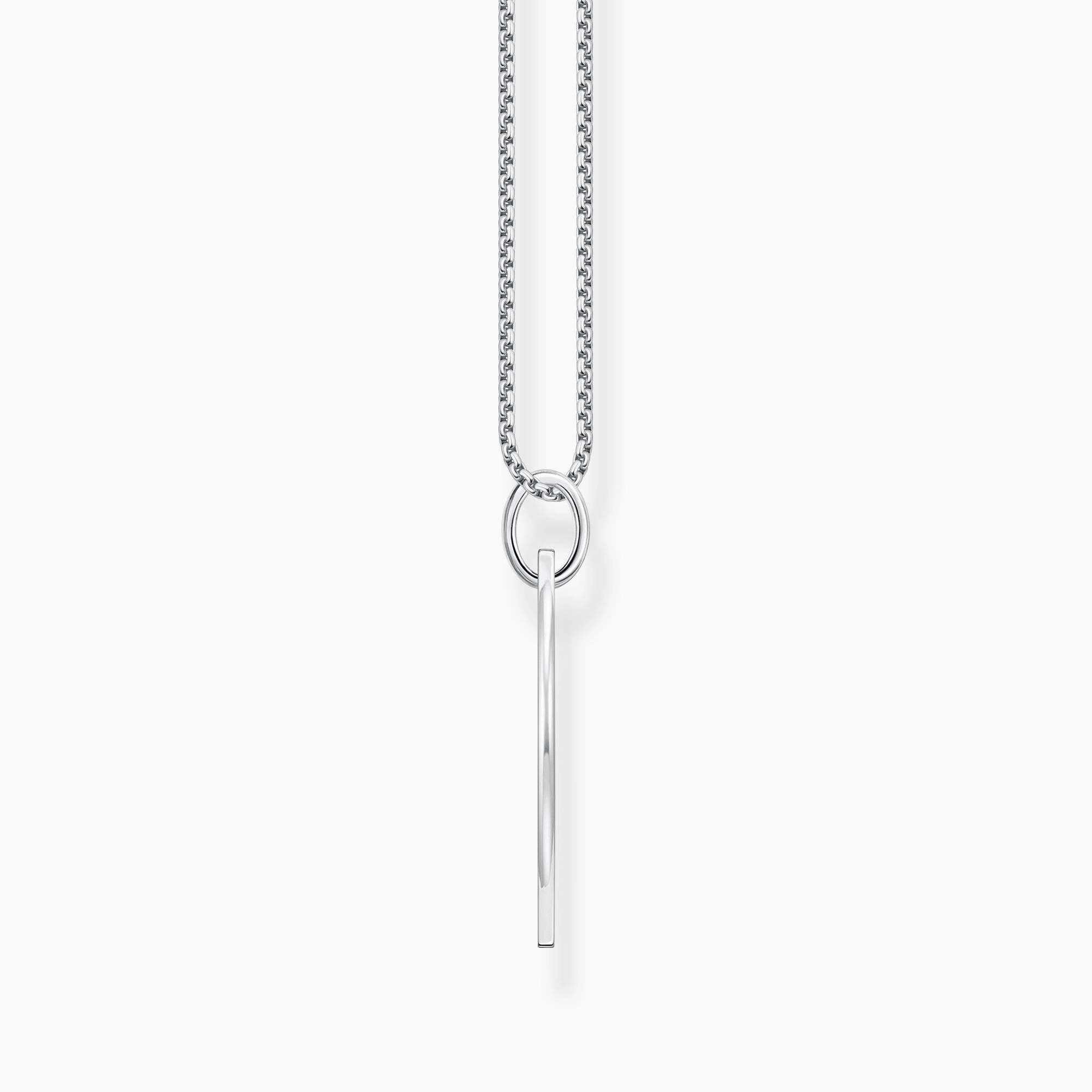 Thomas Sabo Silver Tag Necklace