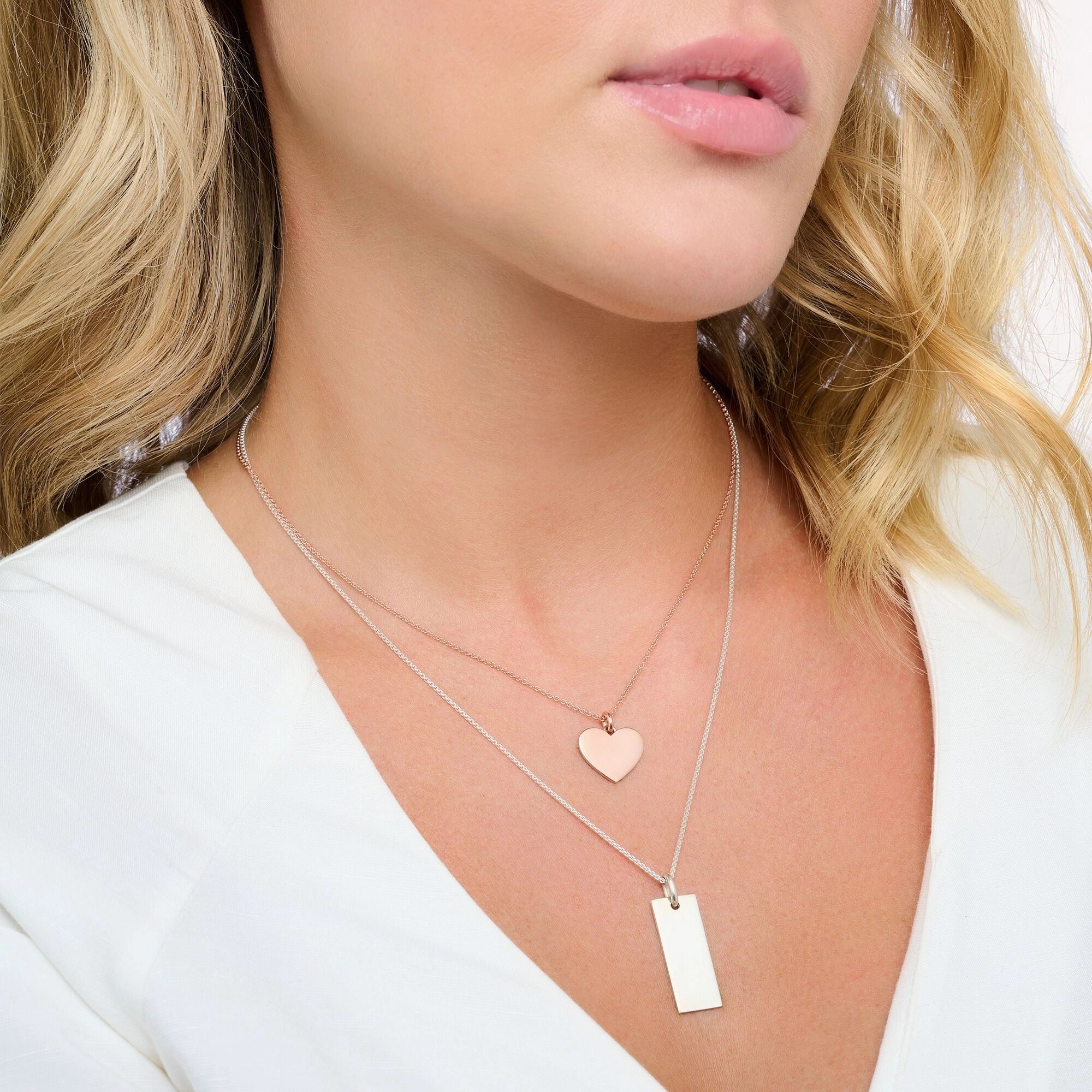 Thomas Sabo Silver Tag Necklace