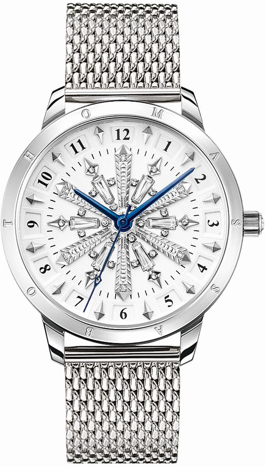 Thomas Sabo Snowflakes 3D Optics White Silver Ladies Watch
