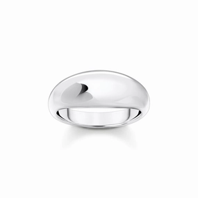 Thomas Sabo Sterling Silver Bold Timeless Ring