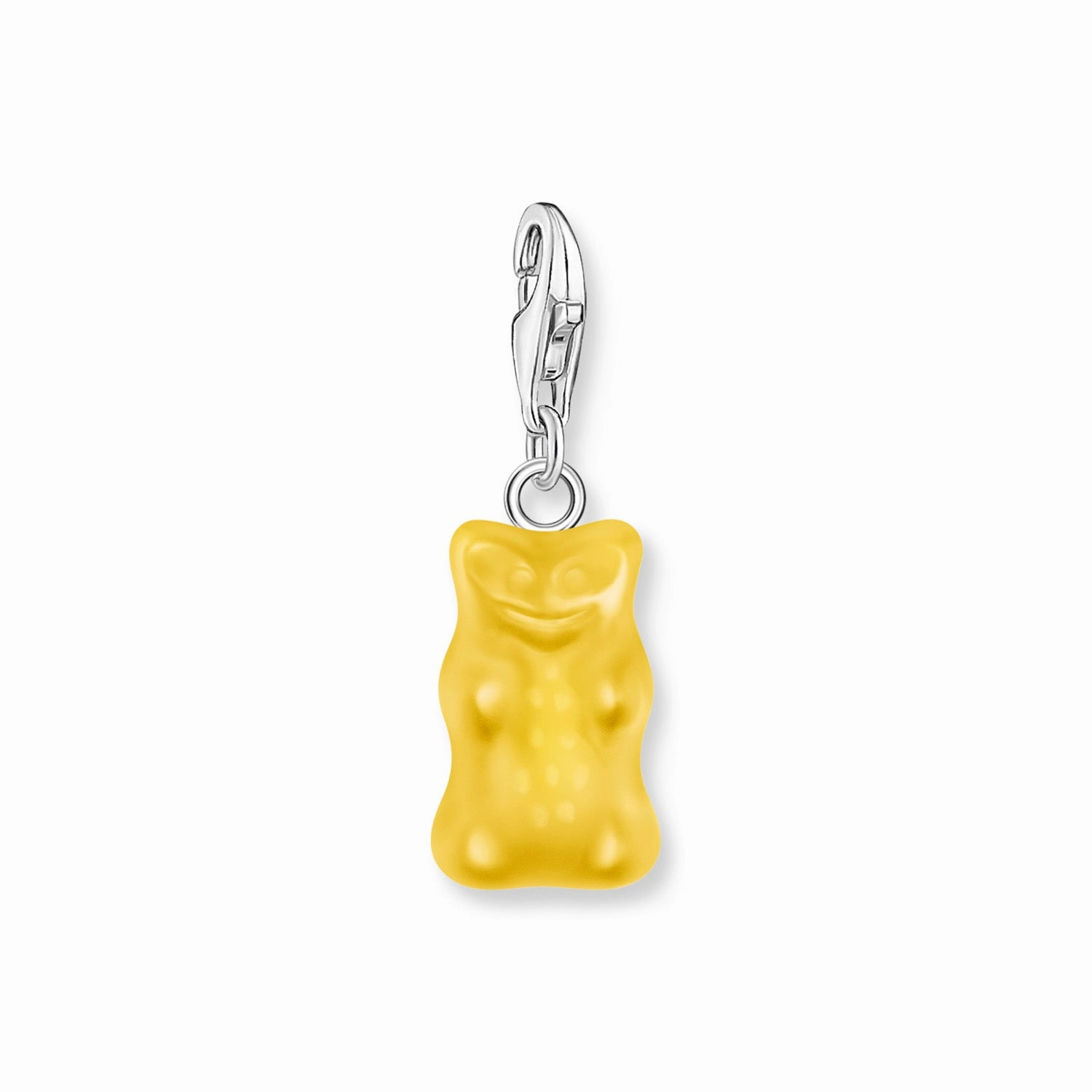 Thomas Sabo Sterling Silver Charm Club Haribo Lemon Yellow Bear Charm