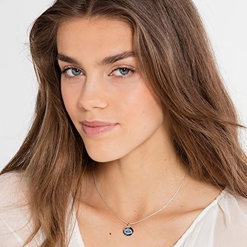 Thomas Sabo Sterling Silver Eye Of Horus Disc Pendant