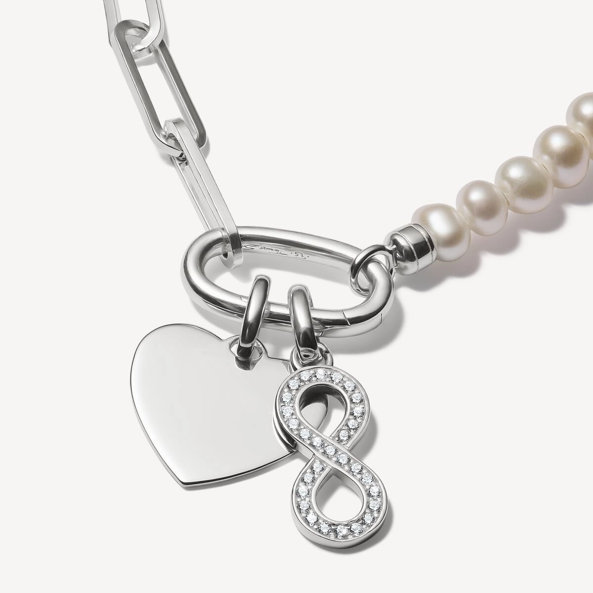 Thomas Sabo Sterling Silver Heart Connect Charm