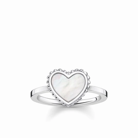 Thomas Sabo Sterling Silver Heart Ring