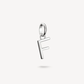 Thomas Sabo Sterling Silver Letter F Connect Charm