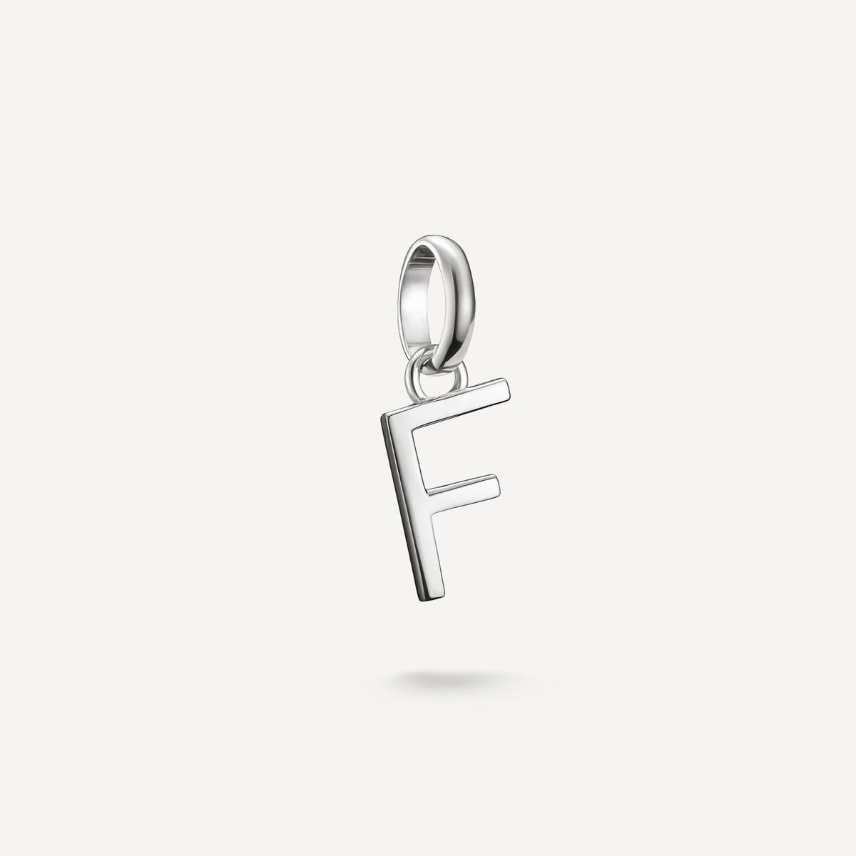 Thomas Sabo Sterling Silver Letter F Connect Charm