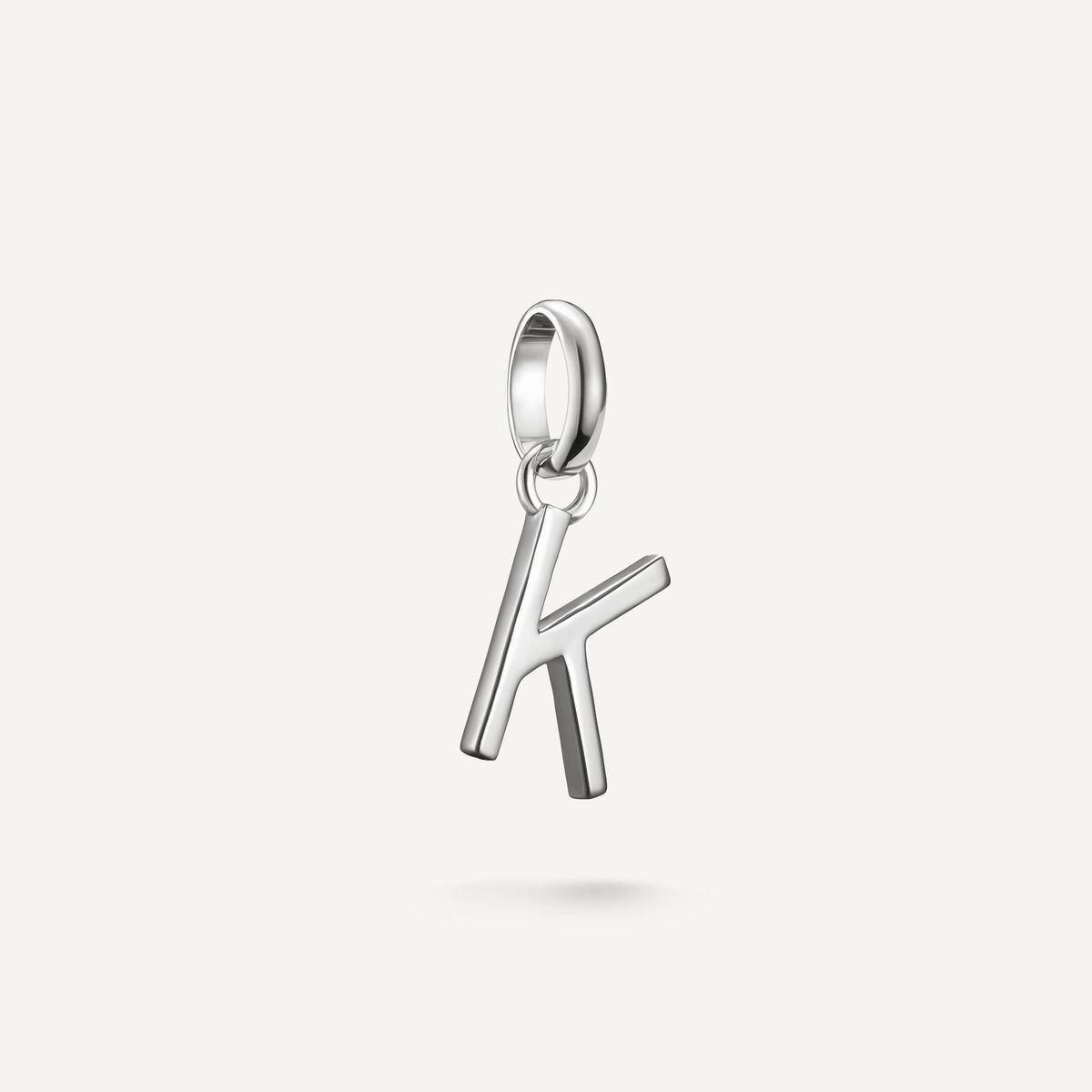 Thomas Sabo Sterling Silver Letter K Connect Charm