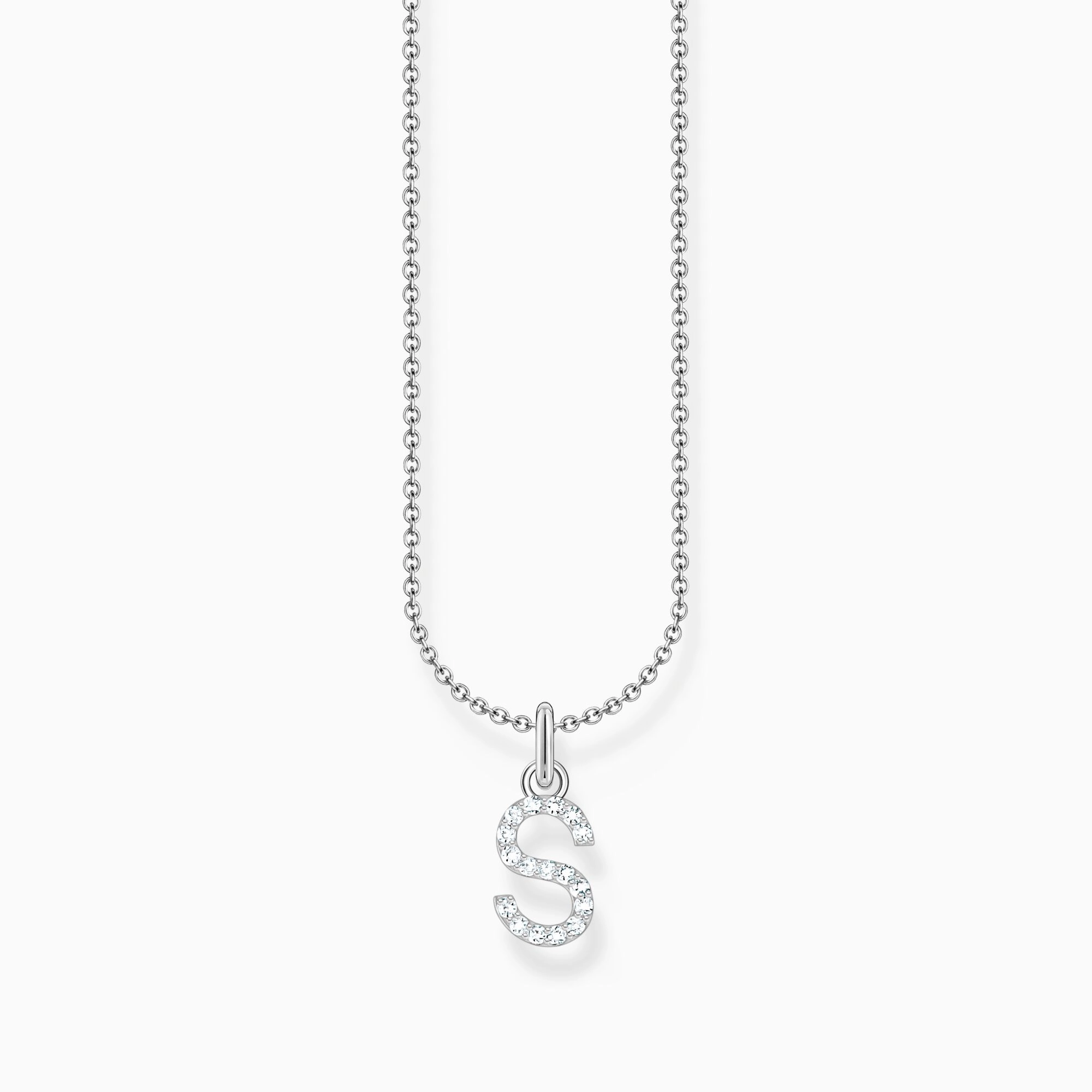 Thomas Sabo Sterling Silver Letter S Necklace