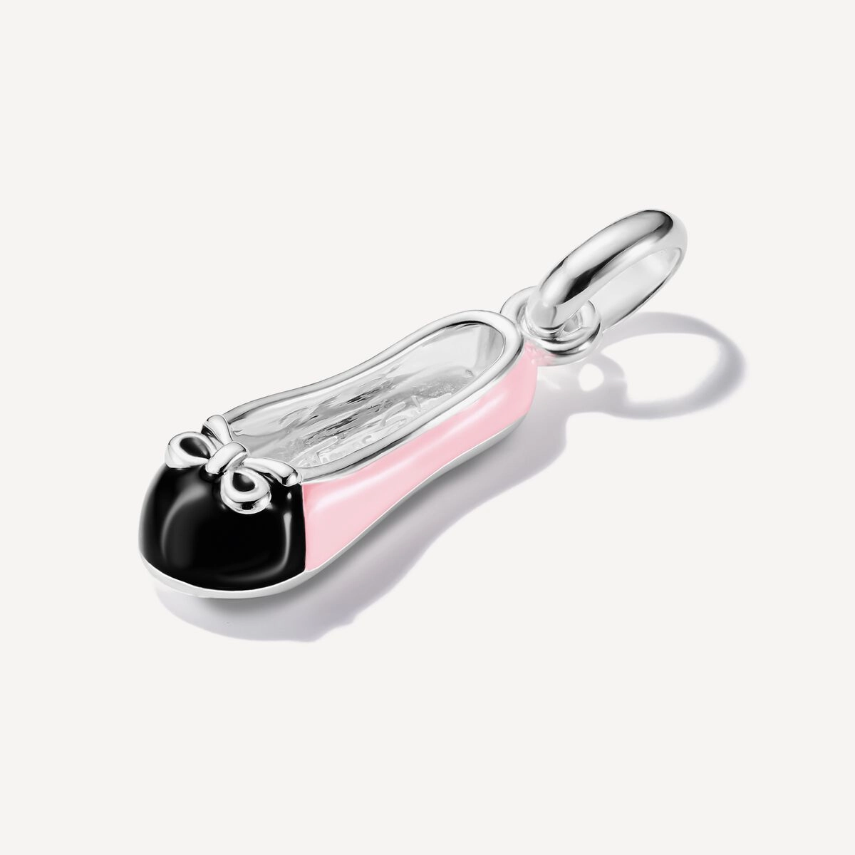 Thomas Sabo Sterling Silver Pink Ballerina Connect Charm