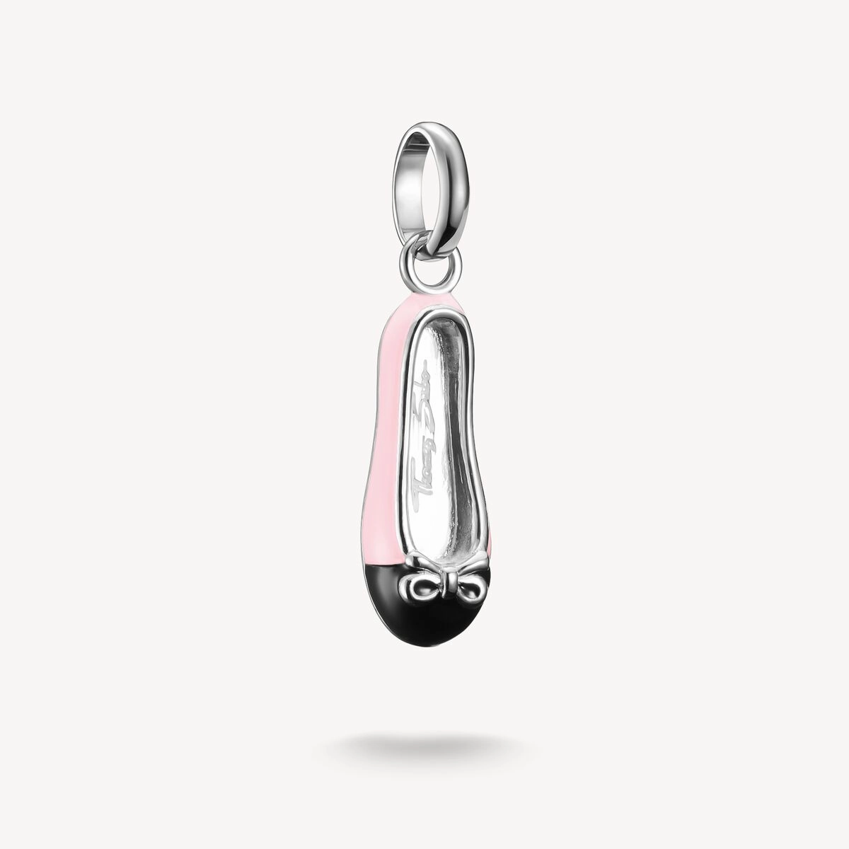 Thomas Sabo Sterling Silver Pink Ballerina Connect Charm