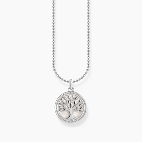 Thomas Sabo Sterling Silver Tree of Love Enamel Necklace