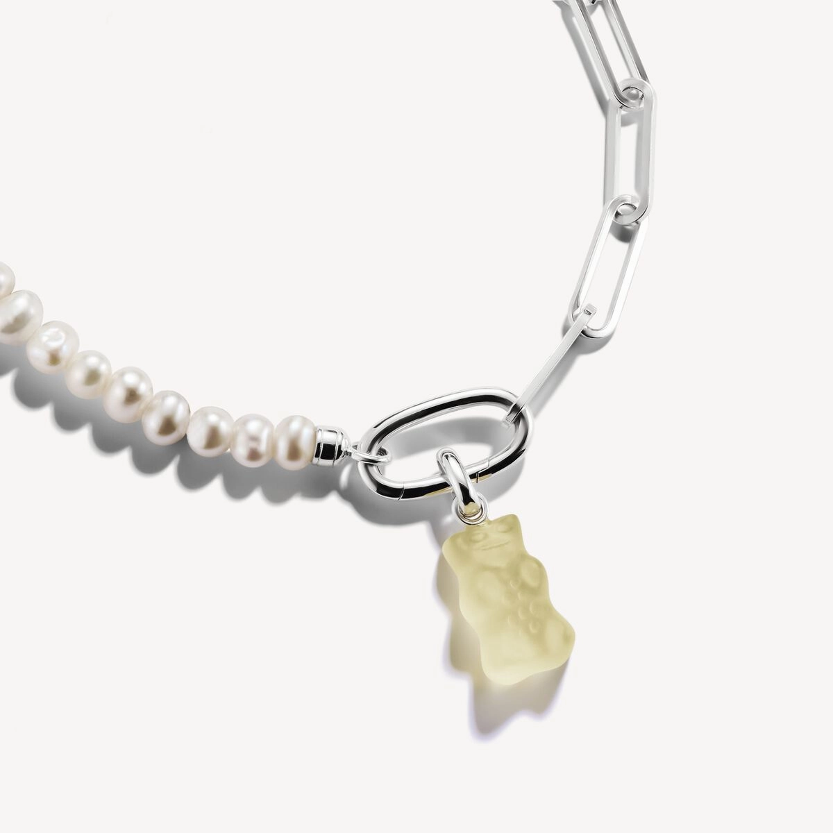 Thomas Sabo Sterling Silver White Haribo Bear Connect Charm