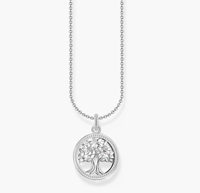 Thomas Sabo Tree of Love with Cz Necklace