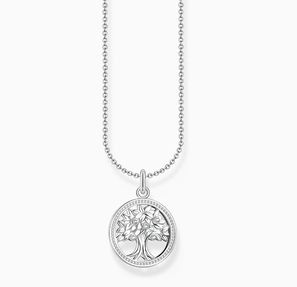 Thomas Sabo Tree of Love with Cz Necklace