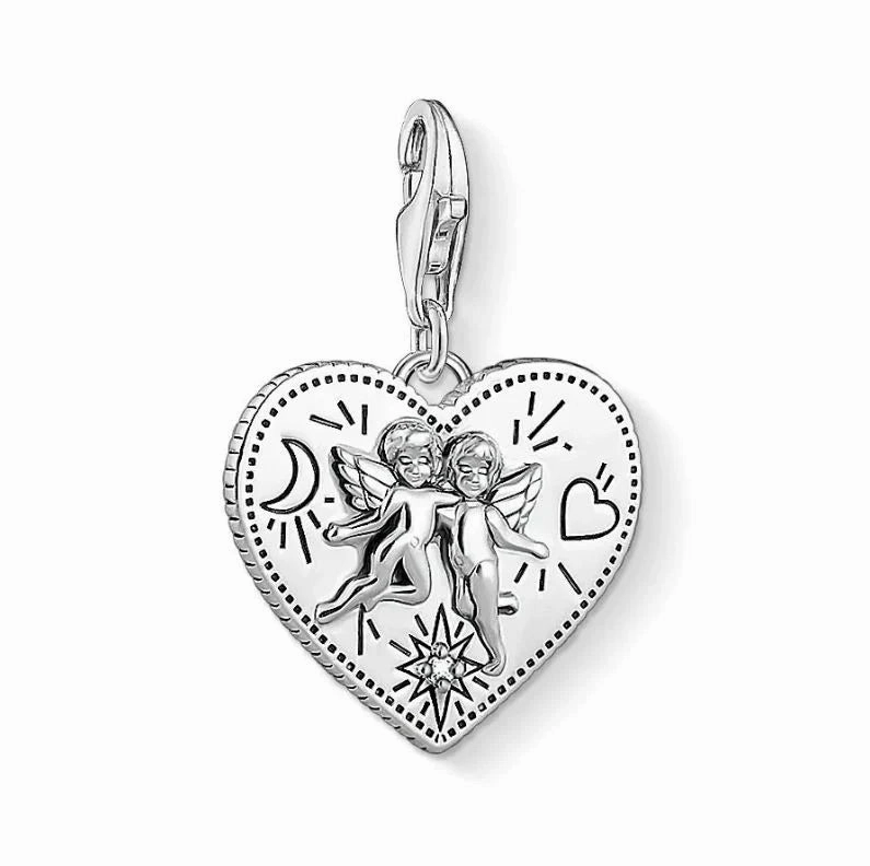 Thomas Sabo Two Angels Pendant Charm
