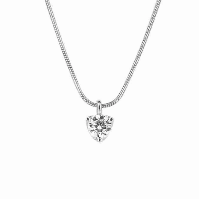 Three Claw Snake Chain Zirconia Necklace N4499