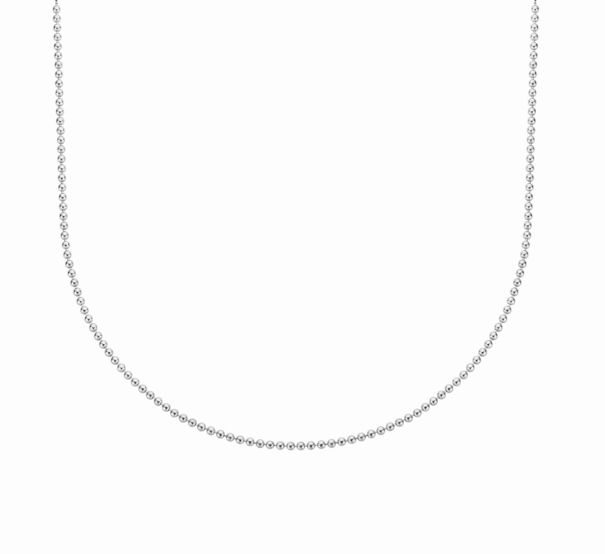Ti Sento Sterling Silver Ball Chain 42cm N