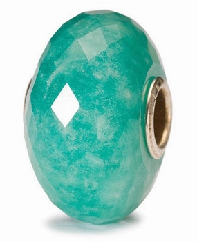 Trollbeads Bead Amazonite Silver