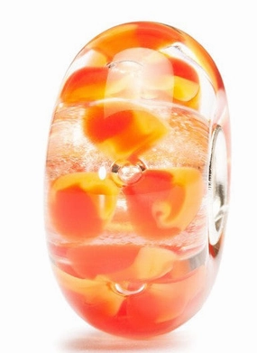 Trollbeads Bead Coral Flowers Silver