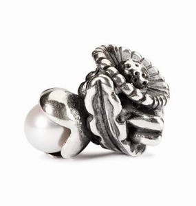 Trollbeads Bead Daisy of April Silver