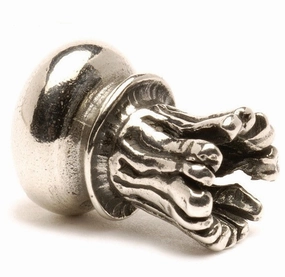 Trollbeads Bead Jellyfish Silver