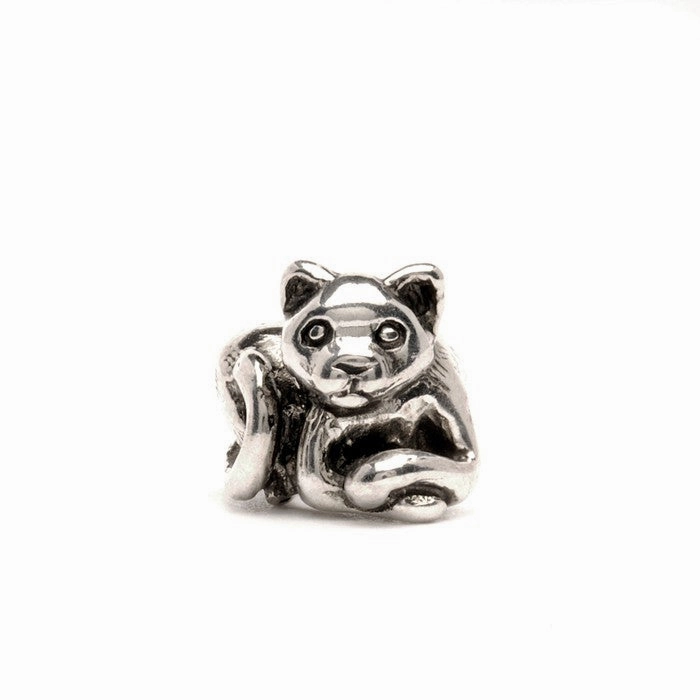 Trollbeads Bead Kitten Silver