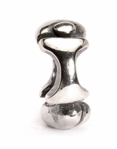 Trollbeads Bead Letter I Silver