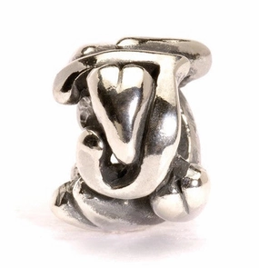 Trollbeads Bead Letter J Silver