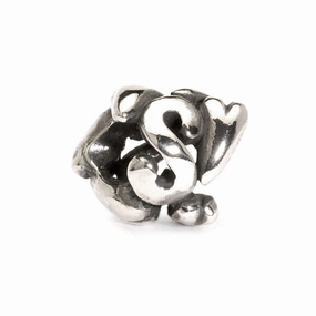 Trollbeads Bead Letter S Silver