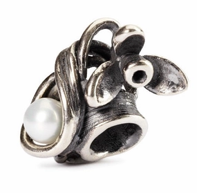 Trollbeads Bead Snowdrop of January Silver