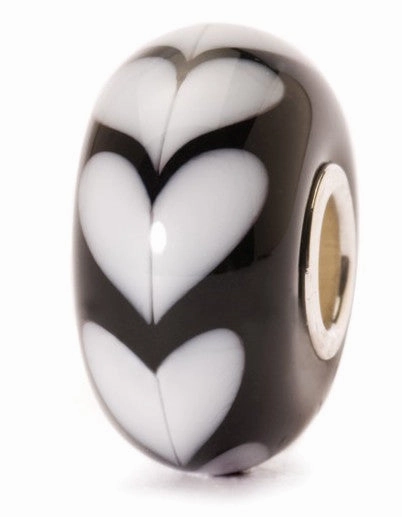 Trollbeads Bead White Heart