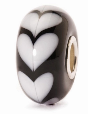Trollbeads Bead White Heart