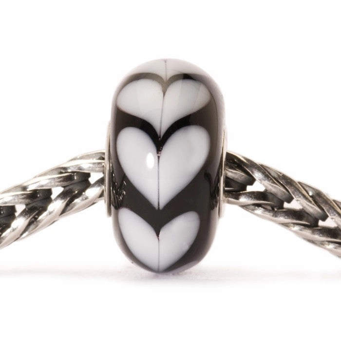 Trollbeads Bead White Heart