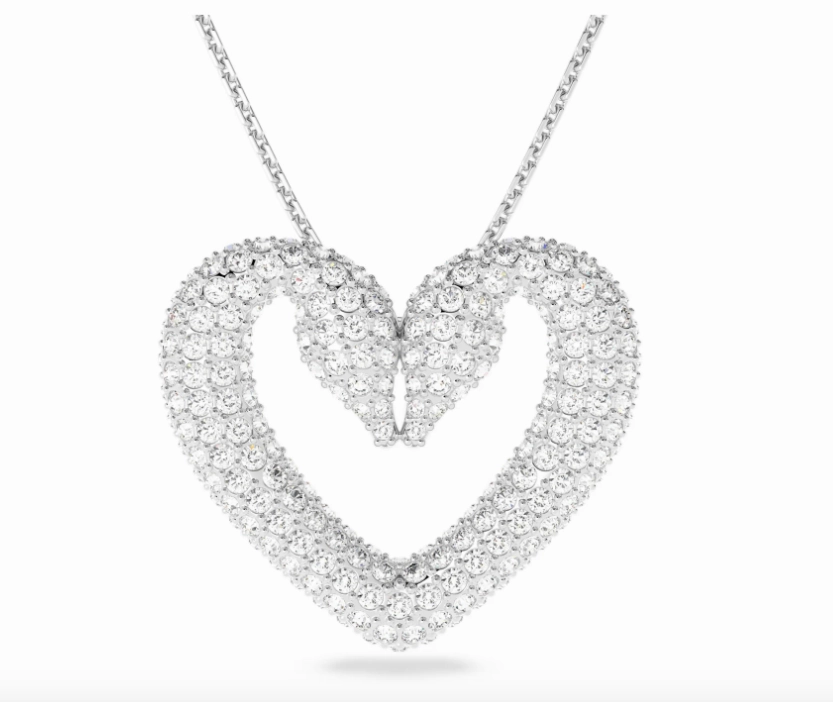 Una Medium Heart Clip Pendant