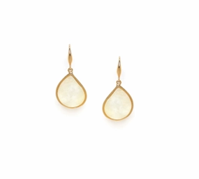 VICTOIRE laminated capiz drop(lt.yellow)