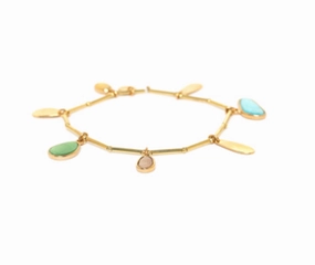 VICTOIRE metal tube stretch bracelet